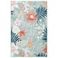 Safavieh Cabana CBN454Y 6"6" x 9"6" Green and Rust Indoor/Outdoor Area Performance Rug, , large