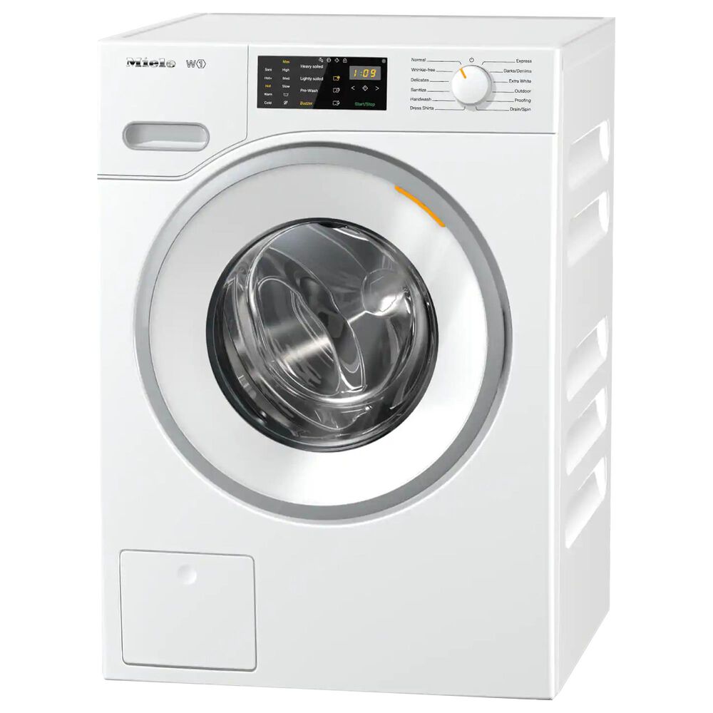 Miele 24" Front Load Washer with HoneyComb Drum in Lotus White, , large