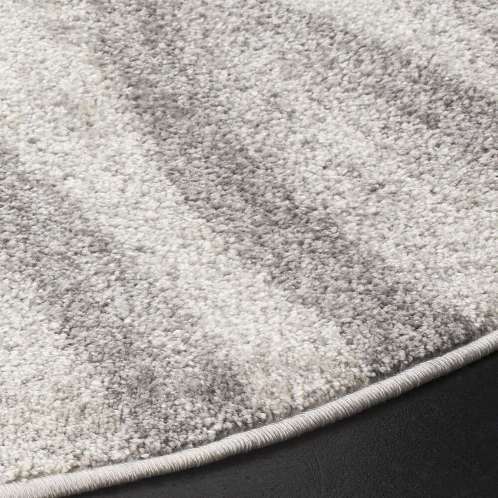 Safavieh Adirondack ADR125C 8&#39; Round Cream and Gray Area Rug, , large