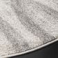 Safavieh Adirondack ADR125C 8" Round Cream and Gray Area Rug, , large