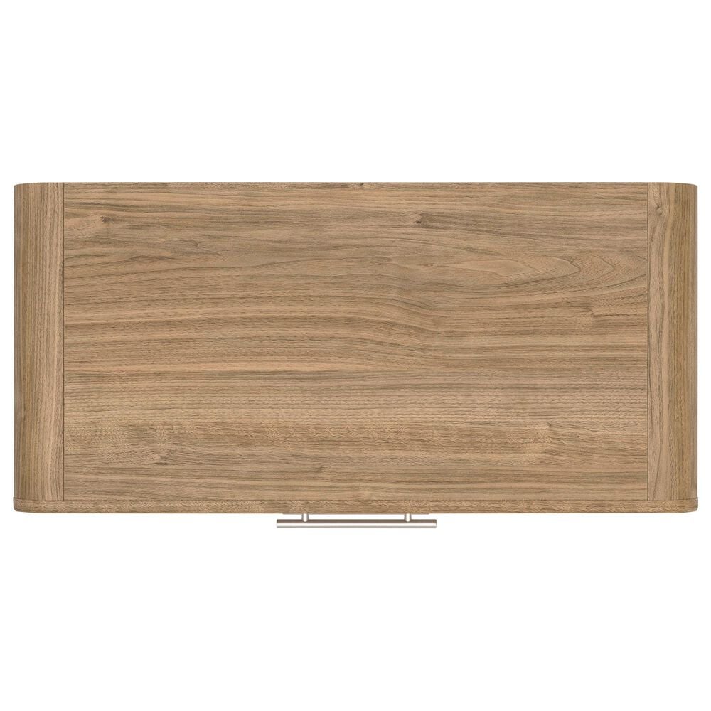 Ashley Gramburg 5-Drawer Chest in Warm Natural Brown, , large