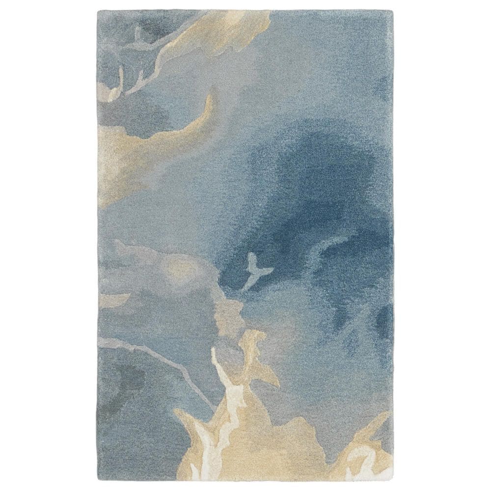 Nourison Prismatic PRS40 Blue and Multicolor 2" x 3" Area Rug, , large