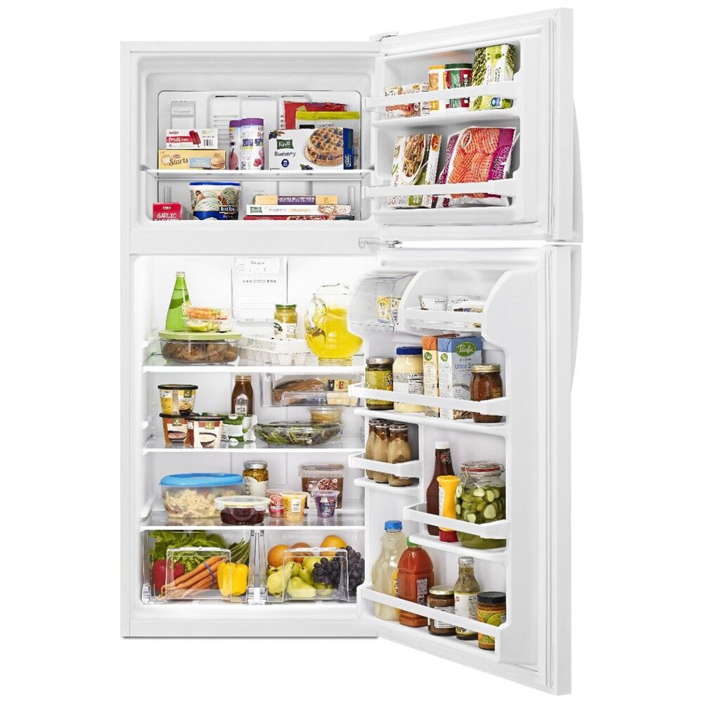 Whirlpool 18 Cu. Ft. Top Freezer Refrigerator Energy Star in White, , large