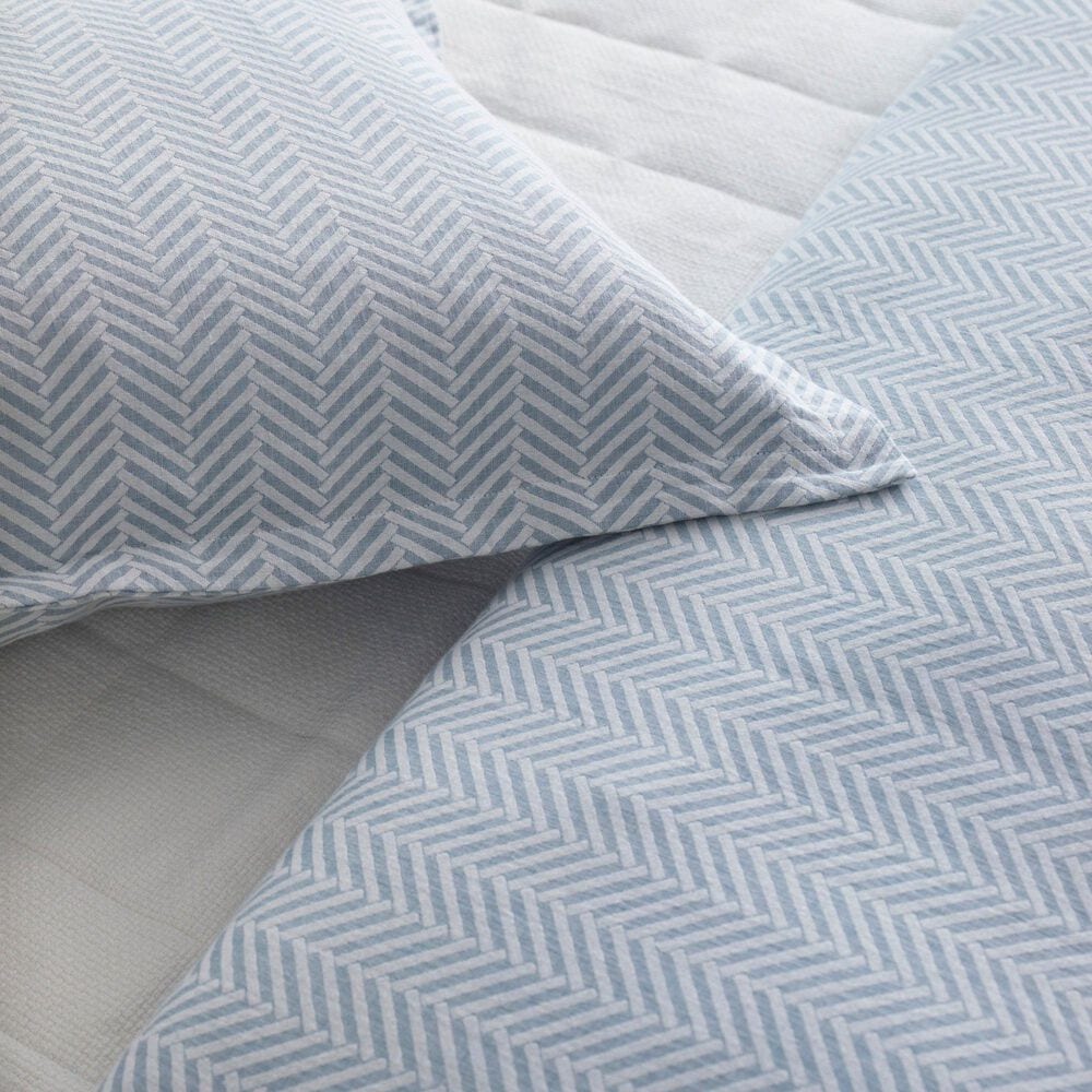 Ann Gish Aran 3-Piece King Duvet Set in Blue, , large