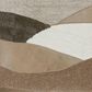 Classic Home Carve 18" Square Throw Pillow in Natural, , large