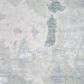 Nourison Silk Shadows 5"6" x 7"5" Blue and Green Area Rug, , large
