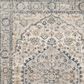 Loloi II Teagan TEA-01 7"11" x 10"6" Natural and Light Grey Area Rug, , large