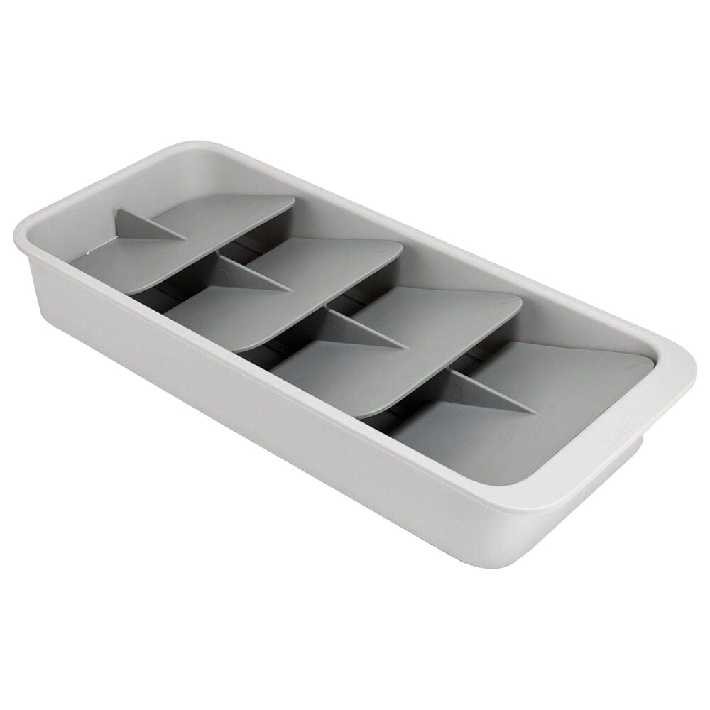 Joseph Joseph DrawerStore Large Tiered Cutlery Organiser in Stone, , large