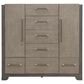 Nicolette Home Anderson Park Dark 7-Drawer Chest in Moose Trail and Frontier Brown, , large