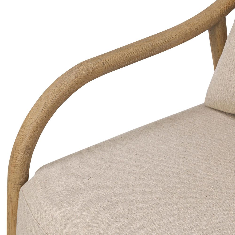 Four Hands Remi Arm Chair in Antwerp Taupe, , large