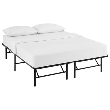 Modway Horizon Platform Queen Bed Frame in Brown, , large