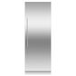 Fisher & Paykel 30" Right Hinge Door Panel Kit in Stainless Steel, , large
