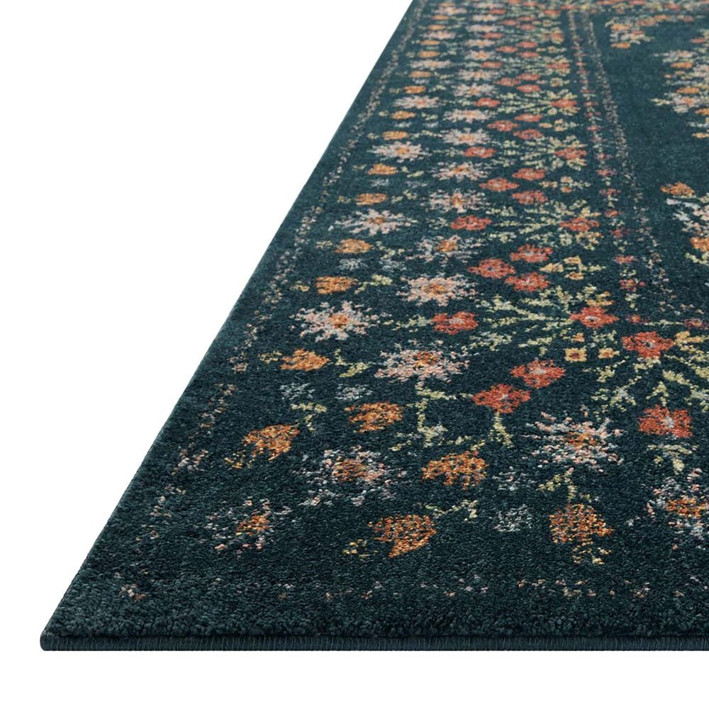 Rifle Paper Co. x Loloi Laurel Eleanor 3&#39;11&quot; x 5&#39;7&quot; Navy Area Rug, , large