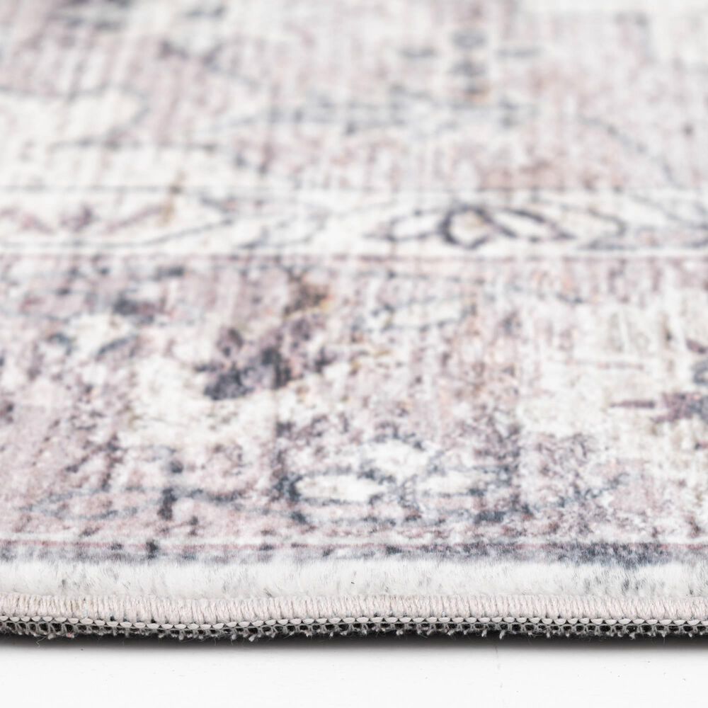 Central Oriental Trisha Yearwood Belmont Dalinda 7&#39;10&quot; x 9&#39;6&quot; Purple and Ivory Area Rug, , large