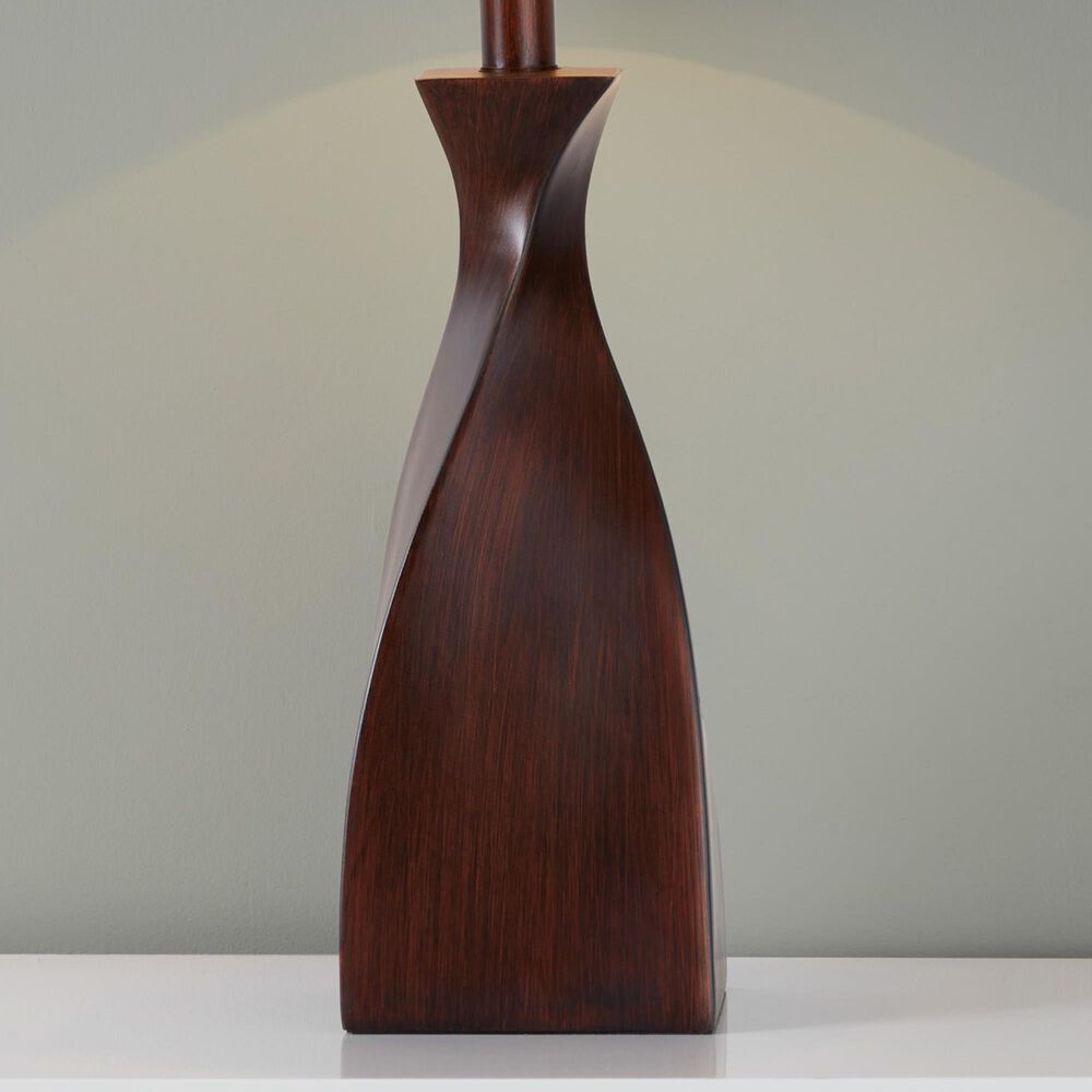 LumiSource Curvo Polyresin Table Lamp in Copper Bronze (Set of 2), , large