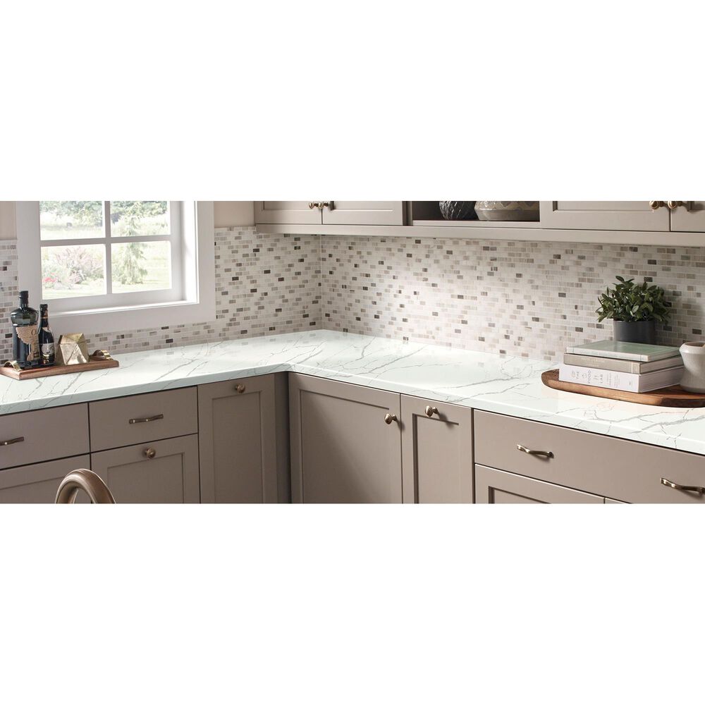 NFM Custom Countertops Calacatta Laza 3cm Quartz Countertop, , large