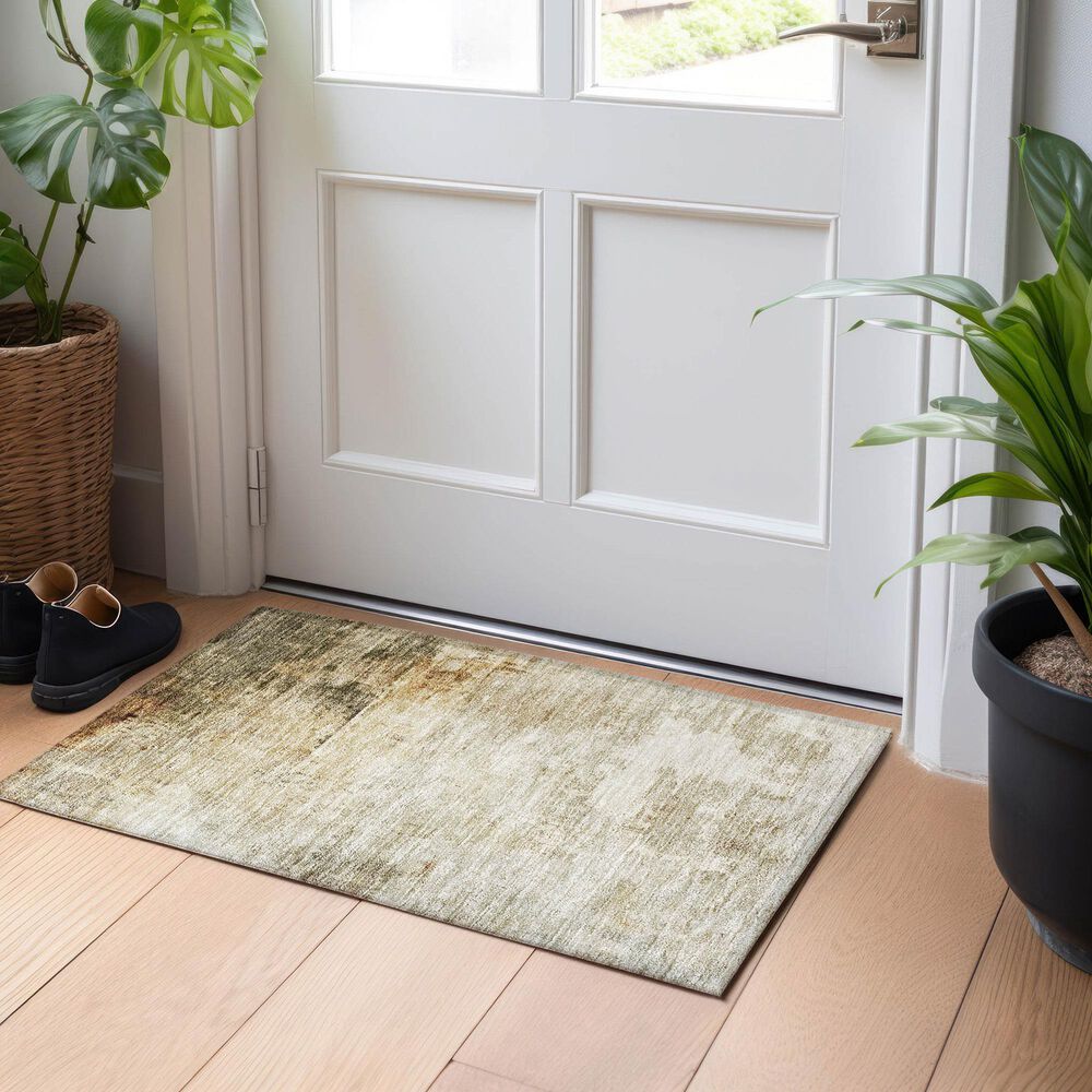 Dalyn Rug Company Nouveau NV1 1&#39;8&quot; x 2&#39;6&quot; Linen Indoor/Outdoor Area Rug, , large