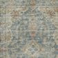 Dalyn Rug Company Tuscany 10" x 14" Teal Indoor/Outdoor Area Rug, , large