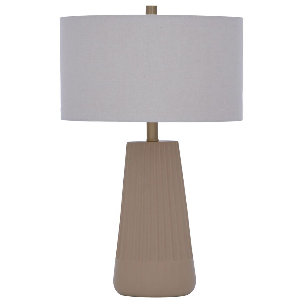 Ashley Dellner Ceramic Table Lamp in Mocha, , large
