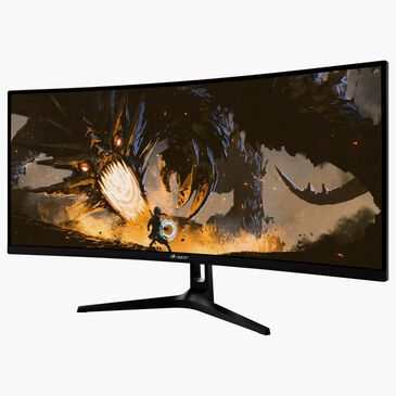 Arozzi Nova 34" Curved VA 165Hz Gaming Monitor in Black, , large
