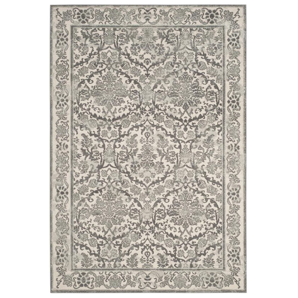 Safavieh Evoke EVK242D-5 5&#39;1&quot; x 7&#39;6&quot; Ivory/Grey Area Rug, , large