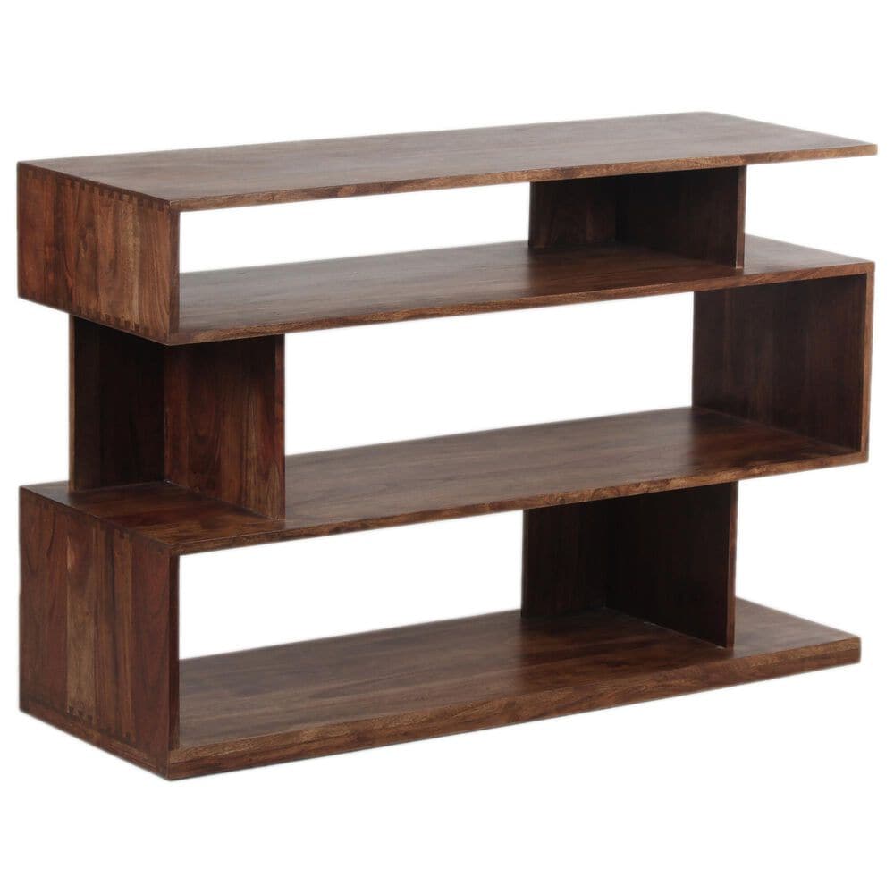 Porter Design Portola Cube Console Table in Brown, , large