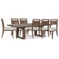 Riverside Furniture Delia 7-Piece Rectangular Dining Set in Walnut, , large