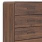 Ashley Fortlorn 5-Drawer Chest in Walnut Brown, , large