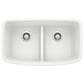 Blanco Valea 50/50 Equal Double Low Divide Sink in White, , large