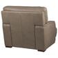 Bordeaux & Co Leather Accent Chair in Goodland Grey, , large