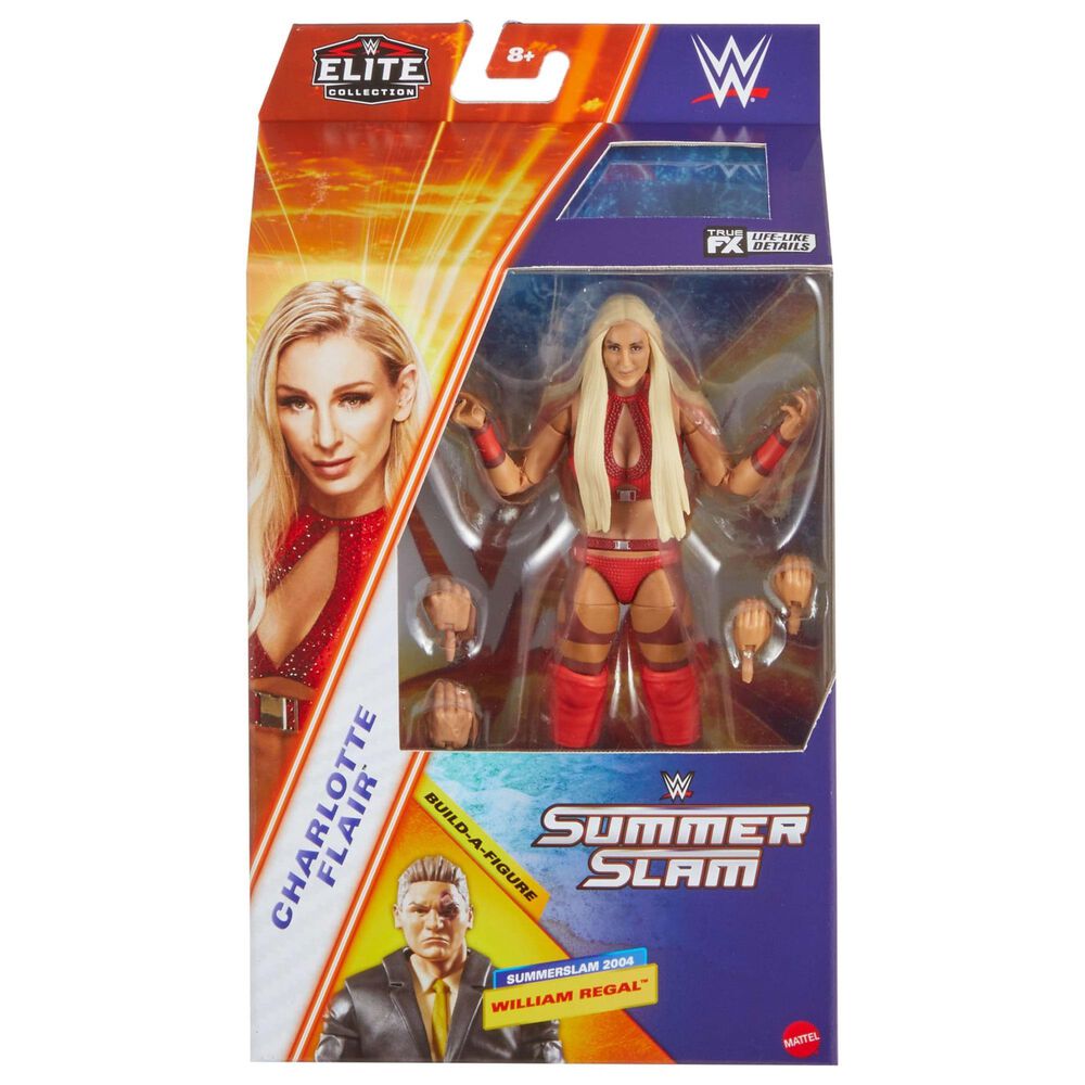 WWE Elite SummerSlam Action Figure - Charlotte Flair in Multicolor, , large
