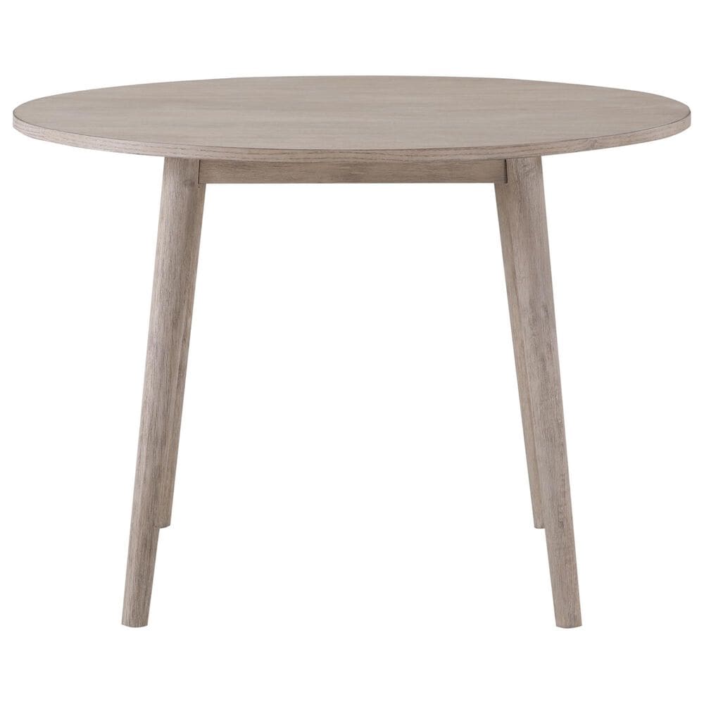 Steve Silver Willow 42&quot; Round Dining Table in Tan - Table Only, , large