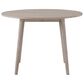 Steve Silver Willow 42" Round Dining Table in Tan - Table Only, , large