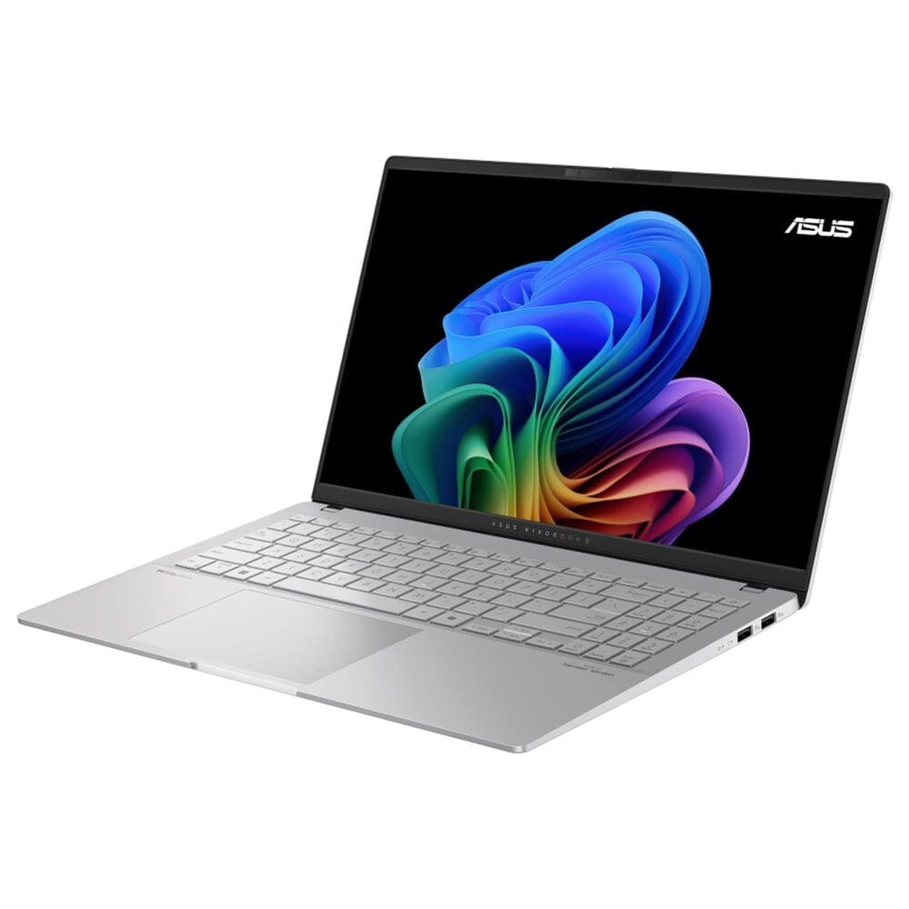 ASUS Vivobook S15 15.6&quot; | Laptop - Snapdragon X Elite X1E-78 12-Core - 16GB RAM - 1TB SSD in Cool Silver, , large