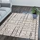 Dalyn Rug Company Karma KM4 5"1" x 7"5" Grey Area Rug, , large