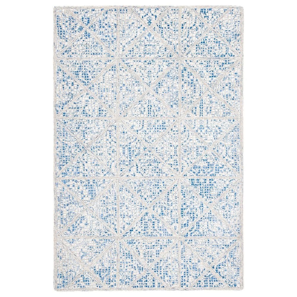 Safavieh Artistry 4" x 6" Blue and Natural Area Rug, , large