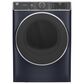GE Appliances 5 Cu. Ft. Front Load Washer and 7.8 Cu. Ft. Gas Dryer Laundry Pair with Pedestal in Sapphire Blue, , large