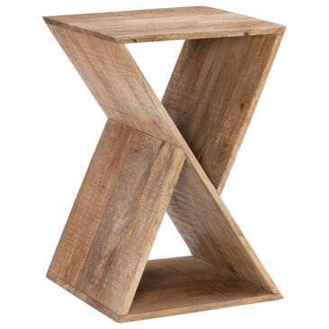 Linon Home Decor Trevor Side Table in Natural, , large
