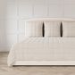 Ann Gish Panama Queen Coverlet in Flax, , large