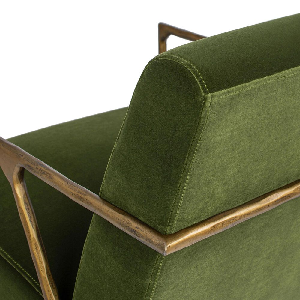 Jennifer Taylor Home Aerin Accent Chair in Olive Green, , large