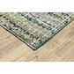 Oriental Weavers Atlas Stripe 747B0 2"3" x 8" Blue and Green Runner, , large