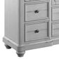 Emerald Home Furnishings New Haven 12-Drawer Chest in Oyster Shell, , large