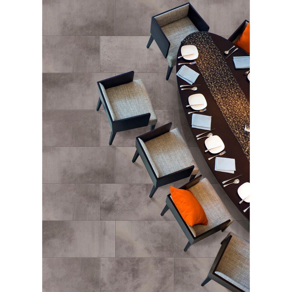 Emser Cosmopolitan F02COSMST1224V2 Steel 12&quot; x 24&quot; Porcelain Tile, , large