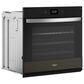 Whirlpool 30" Single Smart Wall Oven with Air Fry in Black Stainless Steel, , large