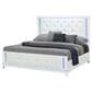 Global Furniture USA Alina 3-Piece King Upholstered Panel Bedroom Set in White, , large