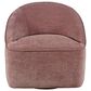 Waltham Lulu Swivel Accent Chair in Lilac, , large