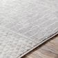 Surya Monaco MOC-2304 7"9" x 10"3" Silver, Gray and Cream Area Rug, , large