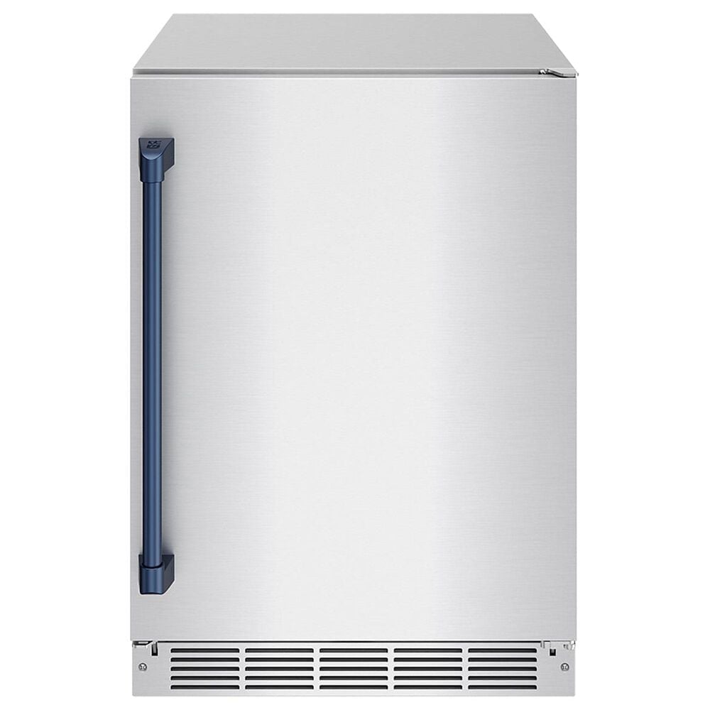 Thor Kitchen Gordon Ramsay 5 Cu. Ft. Outdoor Undercounter Beverage Cooler with Blue Handle Kit in Stainless Steel, , large