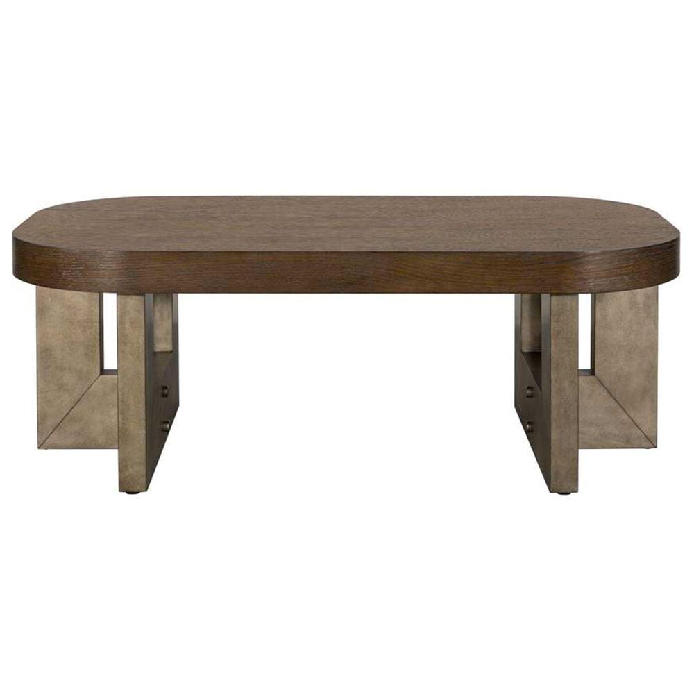 Bassett Mirror Company Nova Coffee Table in Charcoal Oak, , large