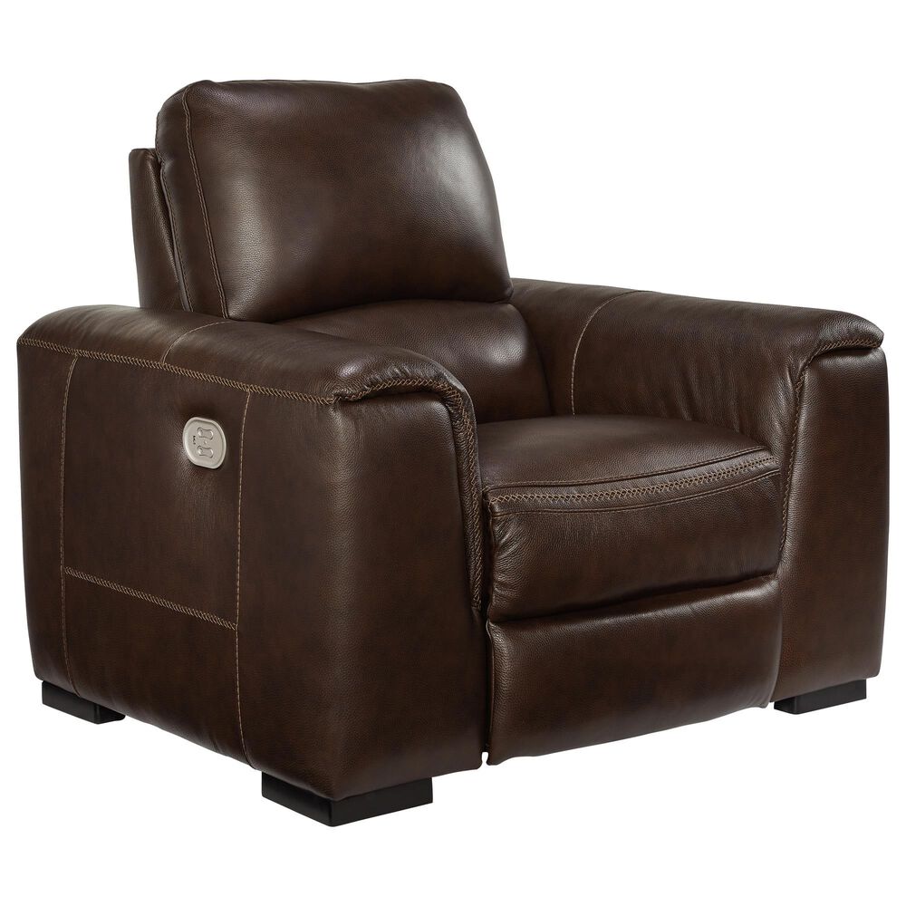Ashley Alessandro Power Recliner in Walnut, , large